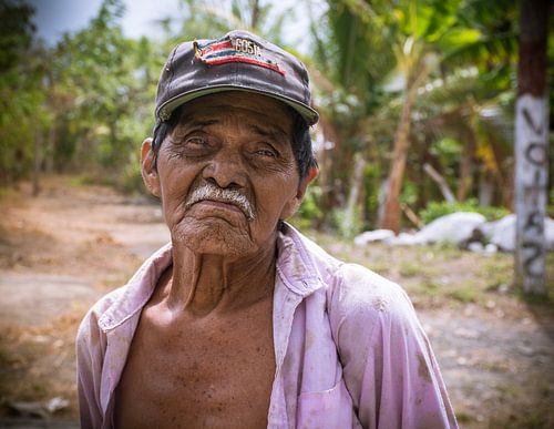 Le visage du Costa Rica sur Nick Hartemink