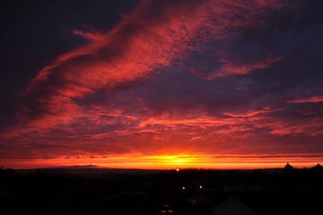 Zonsopgang boven de Granitz van GH Foto & Artdesign