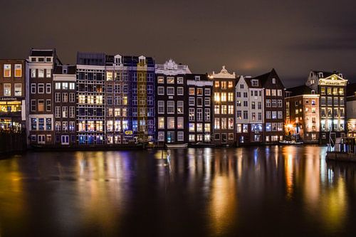 Amsterdam centre ville Soirée