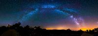 Panorama foto van de Melkweg van Cynthia Hasenbos thumbnail