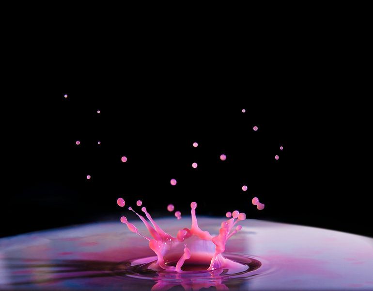 Gouttes d'eau par Peter Mensink