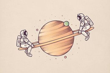 Kosmisch plezier van Enkel Dika
