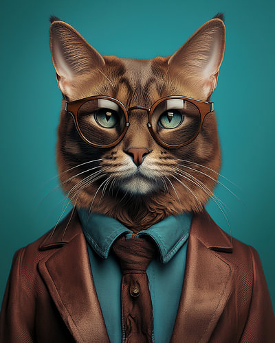 Charly, die Katze