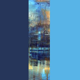 Abstrakte Farbfelder / Element Wasser 3 von Kerstin Franz