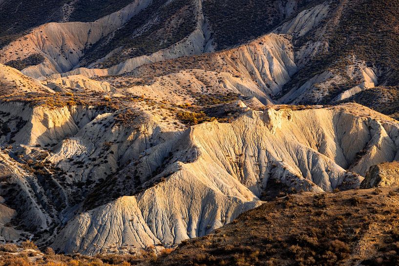 Wüstenlandschaft Gorafe, Spanien von Adelheid Smitt