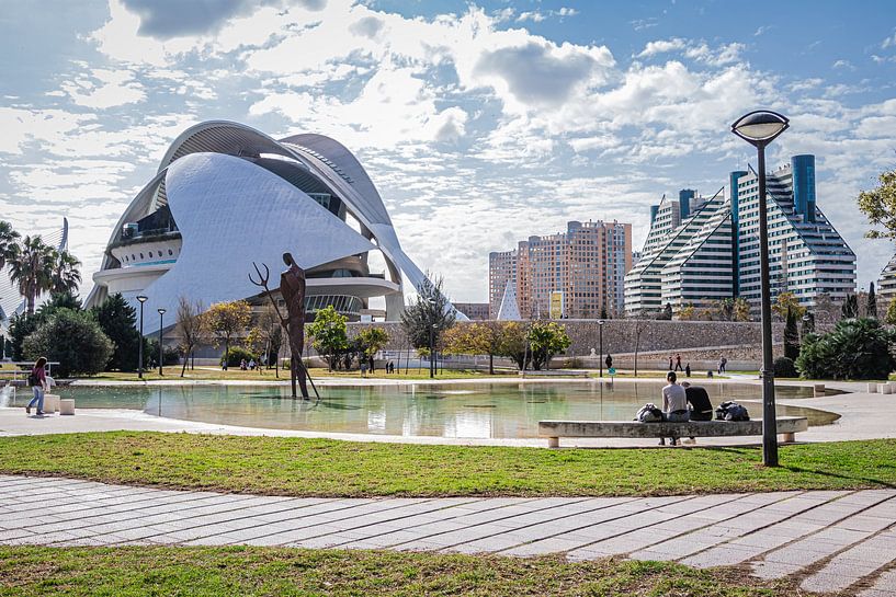 Cité des arts et des sciences de Valence par Laura van Veldhuisen
