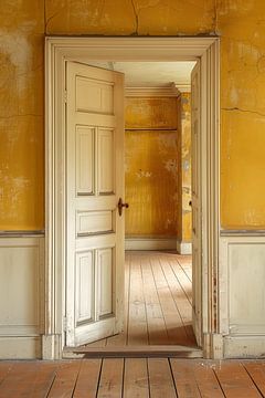 Silent Passage - no. 03 | intérieur jaune ocre chaud