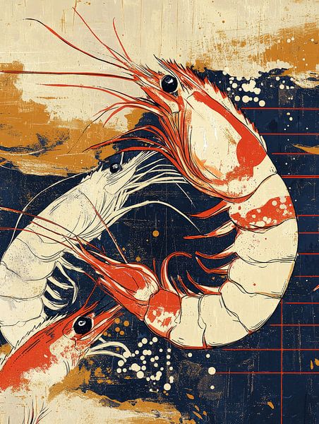 danse des crevettes par Franka Poulain