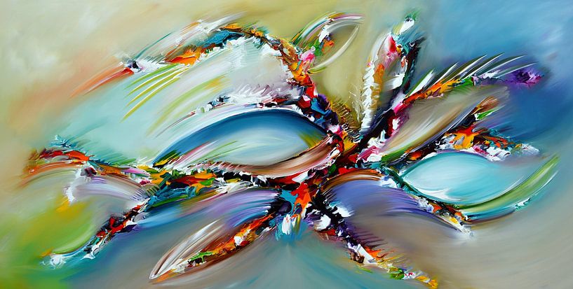 In The Begining by Gena Theheartofart