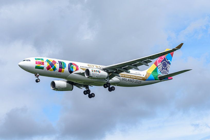 Etihad Airbus A330 &quot;EXPO Milano 2015&quot; livery (A6-EYH). by Jaap van den Berg