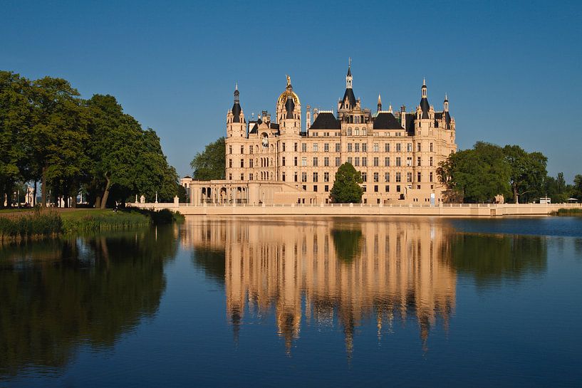 Castle in Schwerin van Rico Ködder