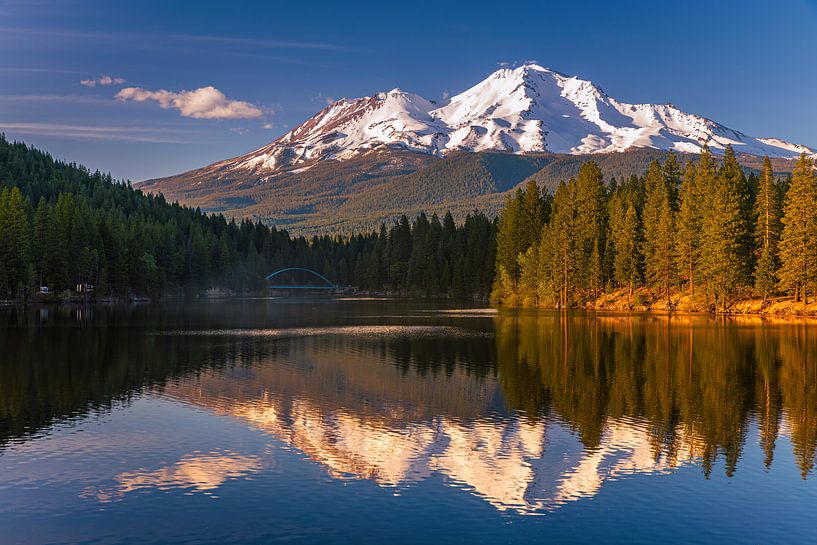 View on Mount Shasta, California by Henk Meijer Photography