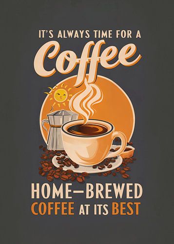 It's always time for a coffee