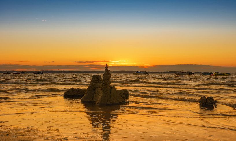 A castle of sand by Tanja Riedel