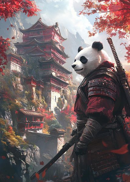 Panda Kung Fu van FotoKonzepte