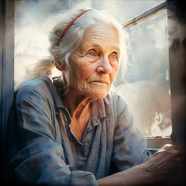 Great-grandmother Gertrud by Jutta Maria Pusl