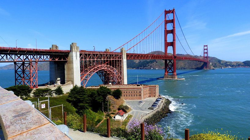 Golden Gate Bridge van Marek Bednarek