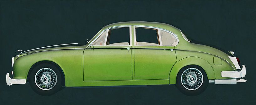 Jaguar MK-2 Sedan uit 1963 van Art to make a house your home