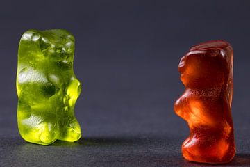 wine gum gummi bears by VIDEOMUNDUM