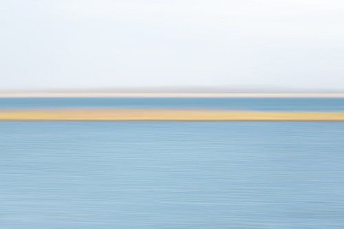 Grevelingenmeer gezien vanuit Bruinisse (ICM fotografie, abstract)