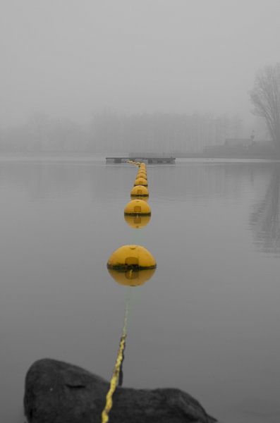 lijn in de mist von Annemiek Tamminga
