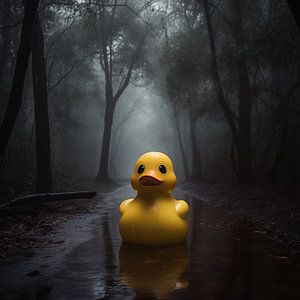 Riesige Bade-Ente