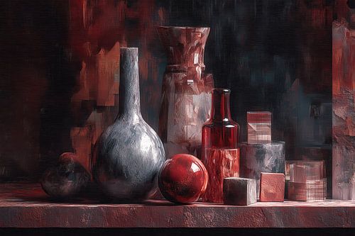 vases boule | Red Orb
