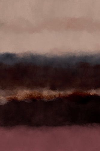 Zonsopgang in wijnrood, roze, paars.