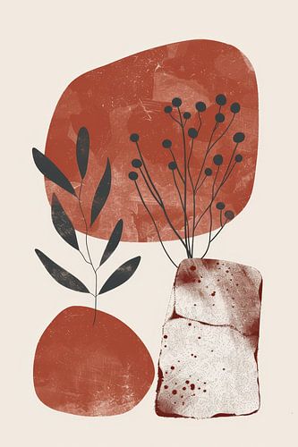 Abstract minimal art voor jouw muur