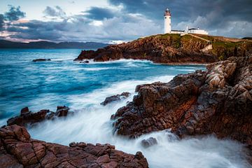 Wind and tide at Fanad Head by Daniela Beyer