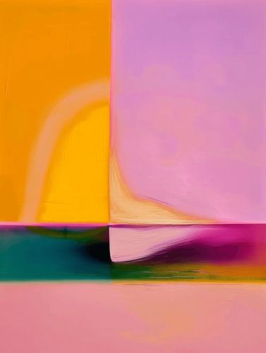 Néon, moderne et abstrait sur Studio Allee