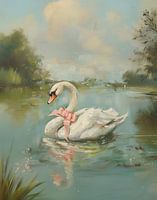 Vintage Zwaan Coquette