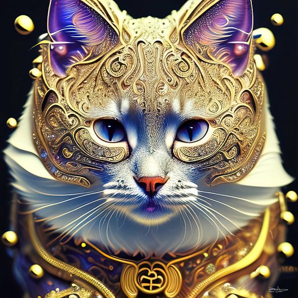 fantasy cat by Gelissen Artworks