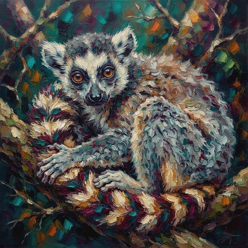 Affe - Katta