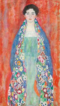 Portret van Fräulein Lieser, Gustav Klimt