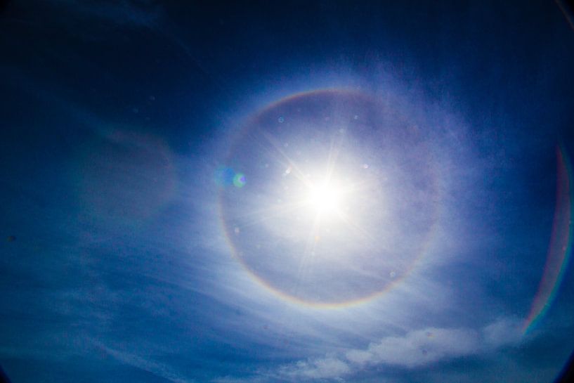 Halo in the sky by Ab Donker