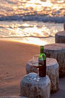 Wine on the beach