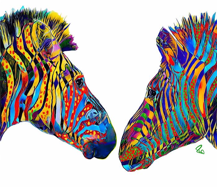 Ziggy en Zag de Zebra's van Ruth Day
