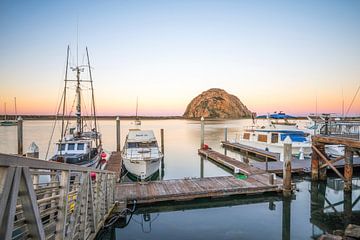 Morro Rock Jachthafen von Joseph S Giacalone Photography