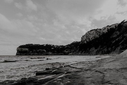 View Cala del Portitxol beach in Jávea, Xàbia Spain.