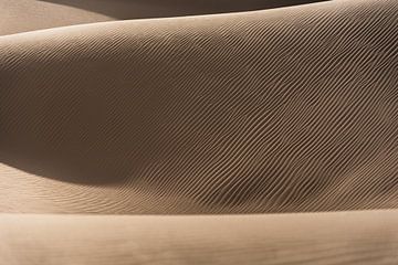 Photo abstraite d'une dune de sable dans le désert | Iran
