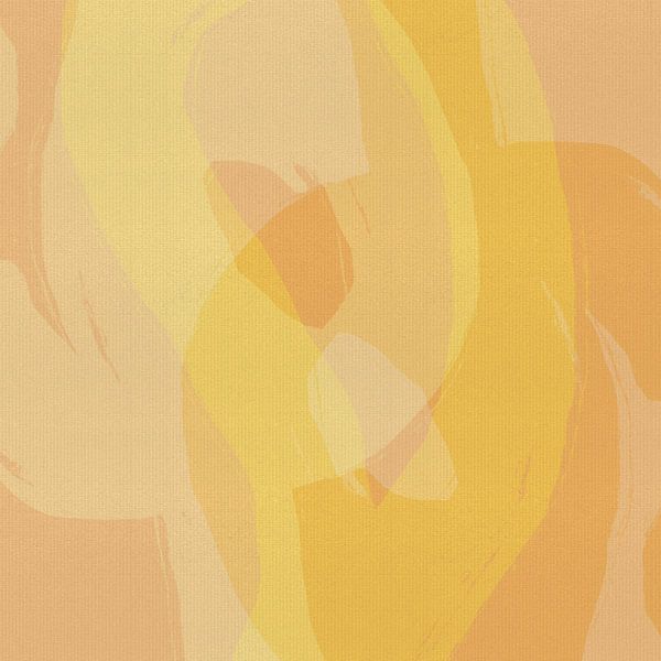 Abstract minimalist painting in yellow by Abstract Minimalist Art