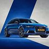 Audi RS6 Performance Blau sur Gijs Spierings