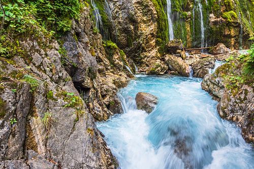 Die Wimbachklamm im Berchtesgadener Land