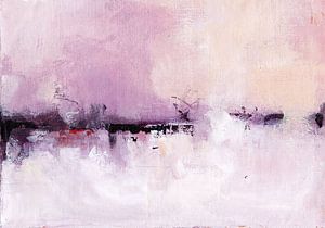 Pink Seascape 2 van Maria Kitano