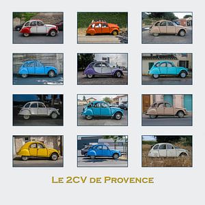 Le 2CV de Provence (Citroën) van Hans Kool