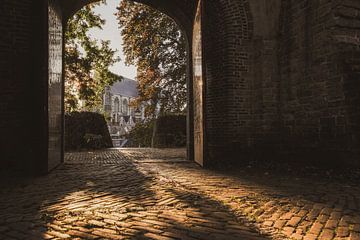 Das Schloss von Leiden von Dirk van Egmond