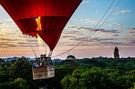 vol en montgolfière à bagan par Aad de Vogel Aperçu
