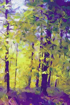 Die Sonne und der Wald von Paul Nieuwendijk
