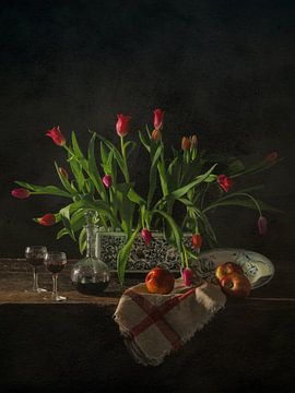 Tulpenvaas van Miriam Meijer, en pleine campagne.....